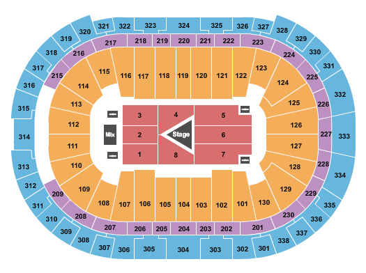 PNC Arena Sebastian Maniscalco Seating Chart